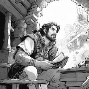 Male D&D Custom Character Art
