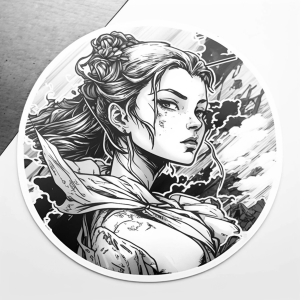 Printable D&D Custom Female Character Sheet