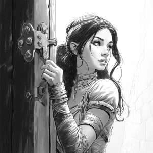 Printable D&D Custom Human Female Character Sheet 30