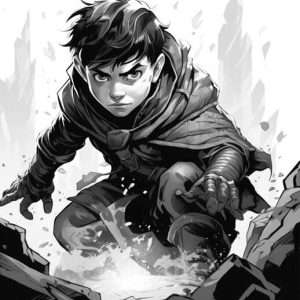Printable D&D Custom Male halfling rogue Character Sheet