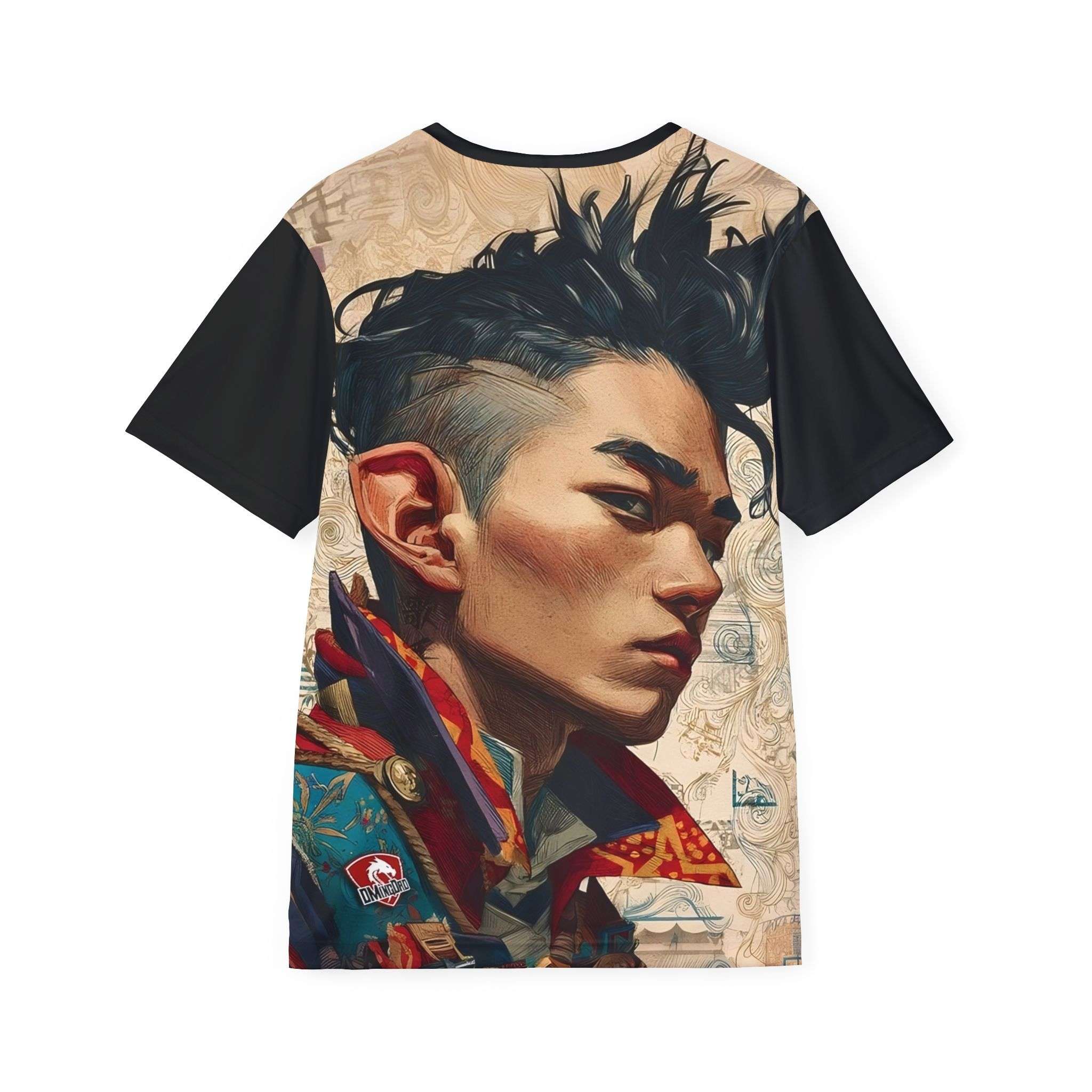 The Defiant Bard - Custom DnD Character Art Jersey - Image 2