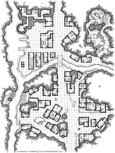 DMingDad Holiday Oneshot Map Darklingtown South. Design by Dyson Logos.