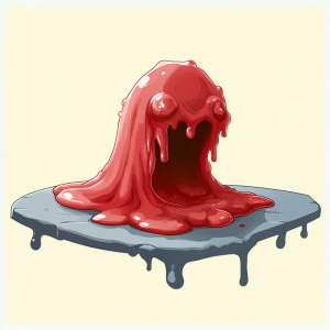 Gummy Ooze - Unlike normal oozes, the Gummy Ooze doesn’t just digest—it absorbs anything it finds remotely tasty, from leftover licorice to unlucky boots.